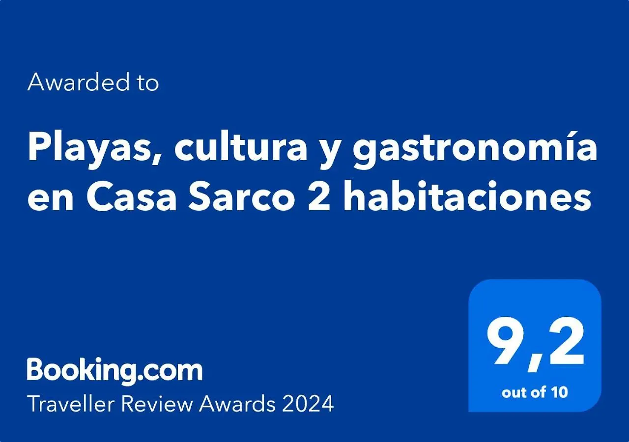 아파트 Playas, Cultura Y Gastronomia En Casa Sarco 2 Habitaciones 산페르난도