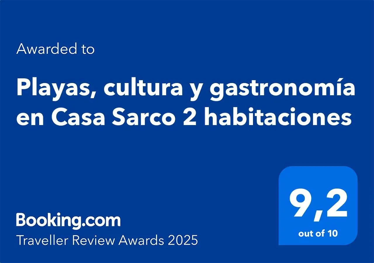 Playas, Cultura Y Gastronomia En Casa Sarco 2 Habitaciones San Fernando